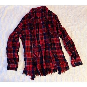 Plad red shirt